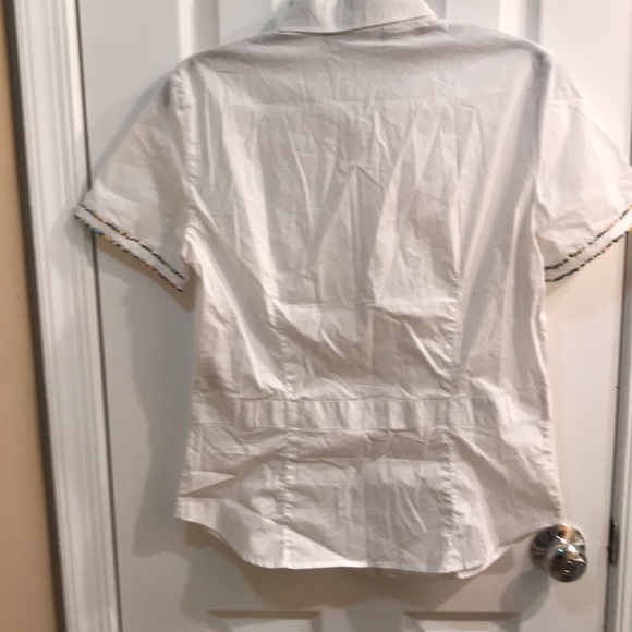 ⚡️FINAL PRICE⚡️ Love Moschino/Moschino Beaded Button Down Blouse - Picture 8 of 12